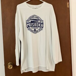 Long sleeve Muskoka crew neck shirt